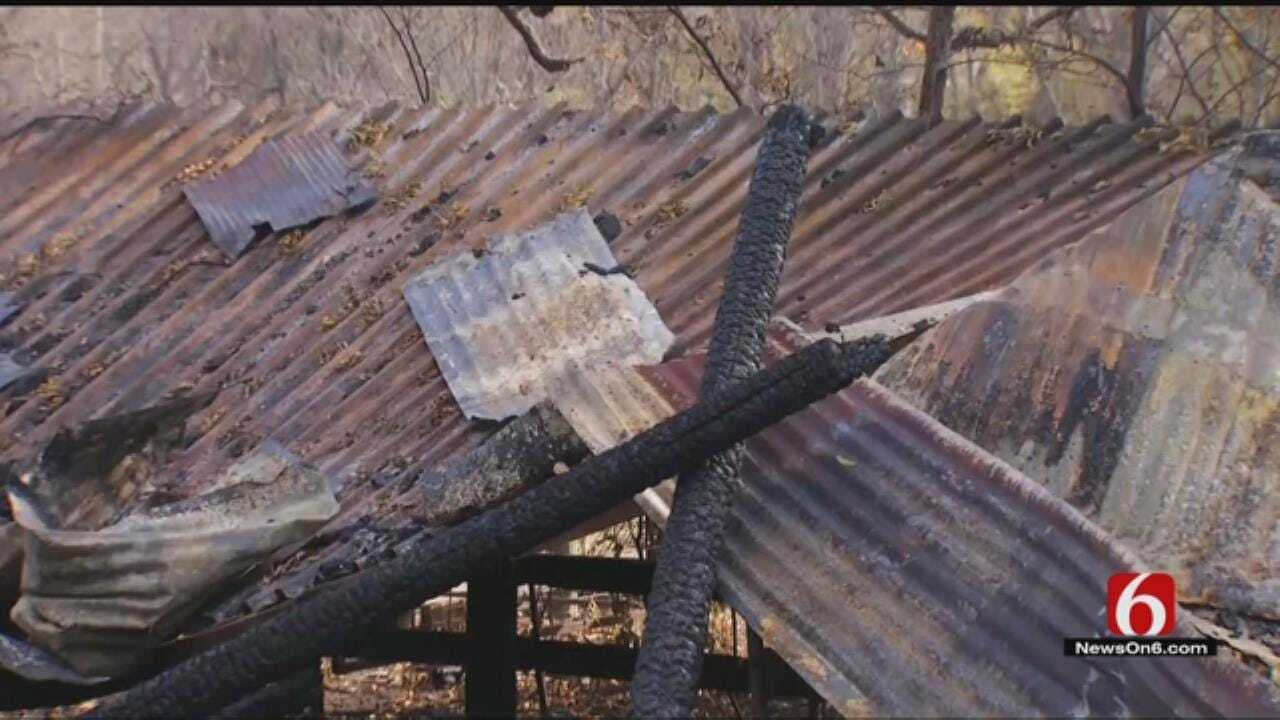 Fort Gibson Barn Fire Victims Look For Answers