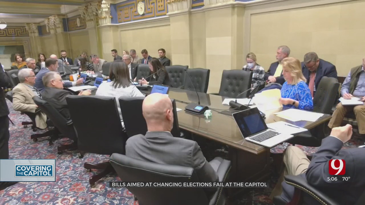 State Lawmakers Axe Multiple Election Reform Bills In Committee