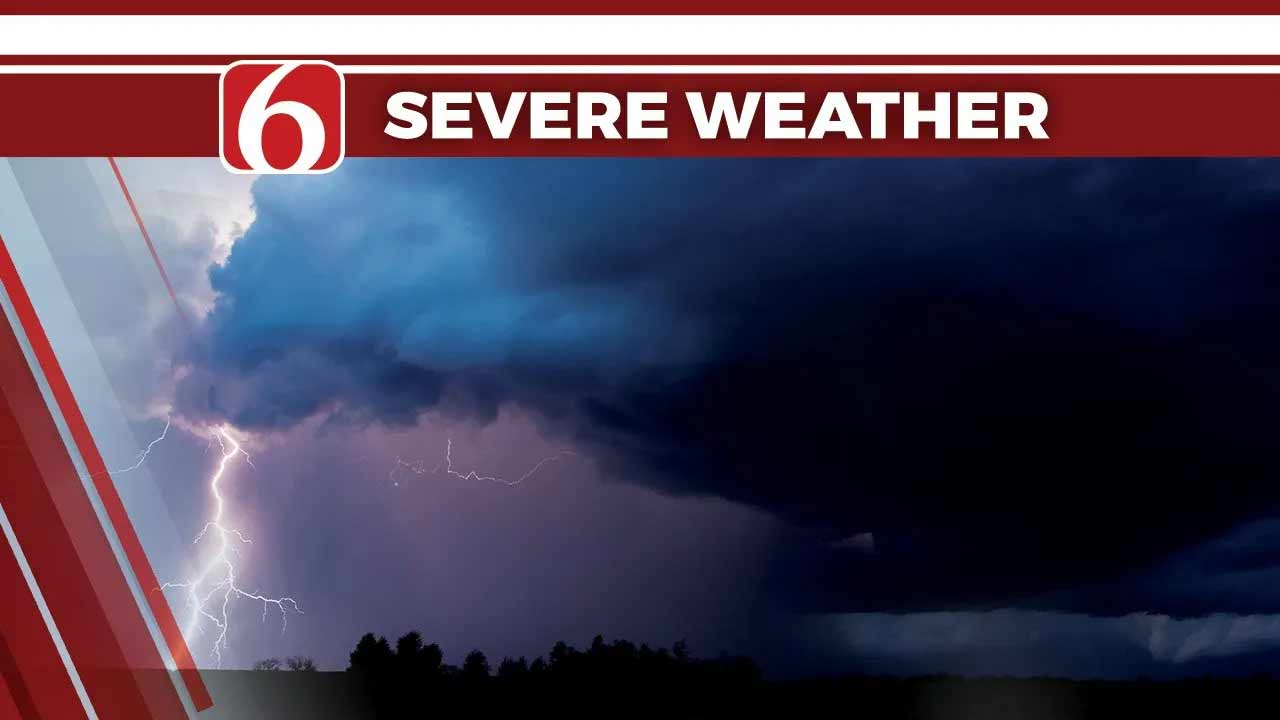 WATCH: Scattered Severe Storms Push Across Northeast Oklahoma 