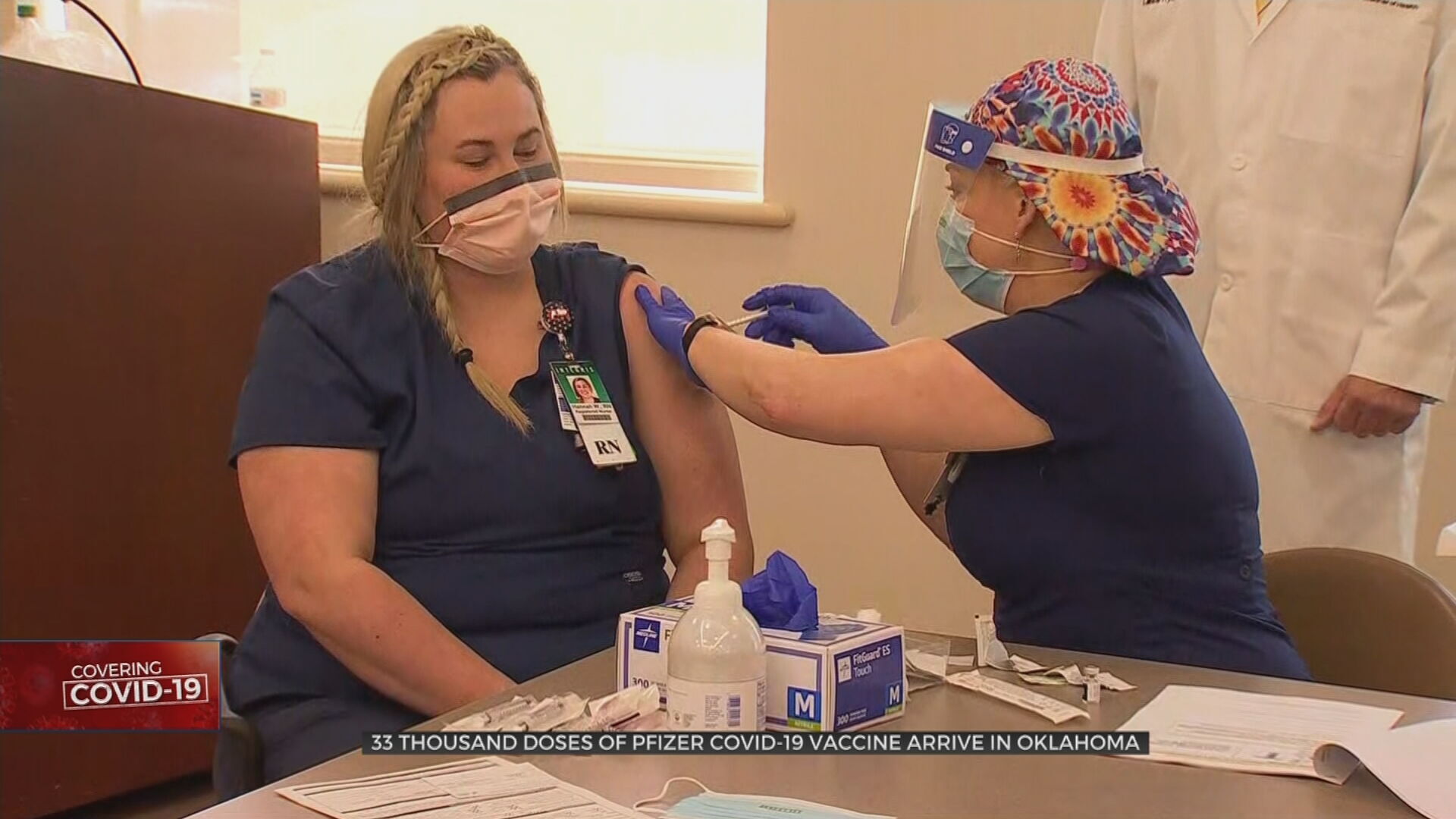 State Leaders Call It ‘A Historic Day’ As First Oklahomans Receive COVID-19 Vaccine 