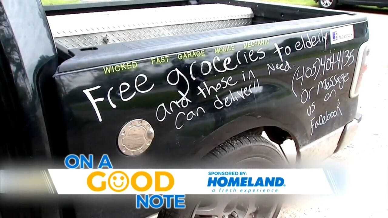 Norman Couple Opens Hearts, Work Truck To Those In Need