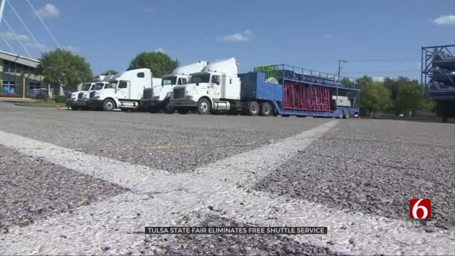Tulsa State Fair Drops Free Shuttle Service This Year 