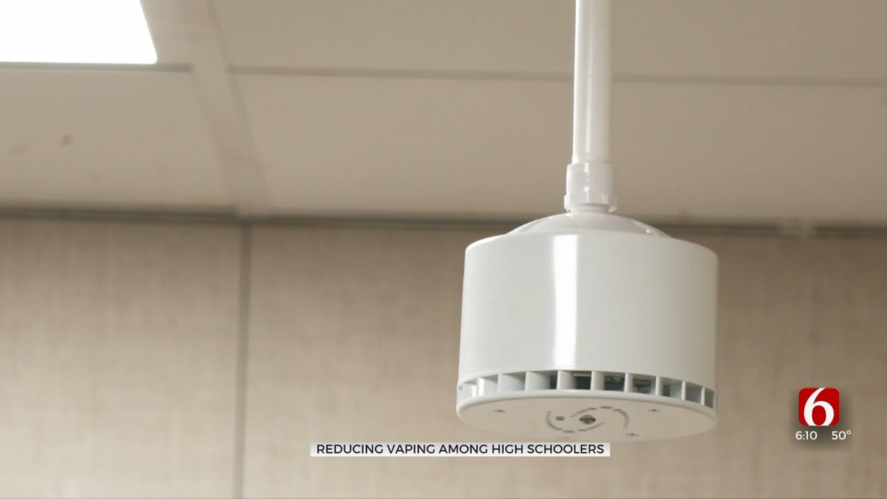 Jenks Public Schools Discusses Impact Of Vape Detectors At High School
