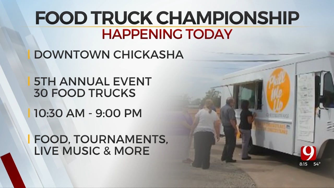 Downtown Chickasha Hosts 5th Annual Food Truck Championship