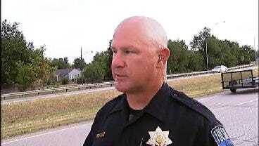 WEB EXTRA: Tulsa Police Officer Cpl. Brian Collum Talks About Fatal Crash