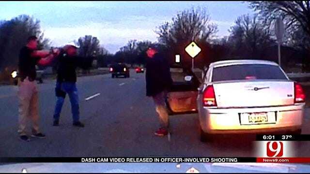 GRAPHIC: Dash Cam Video Released In Officer-Involved Shooting