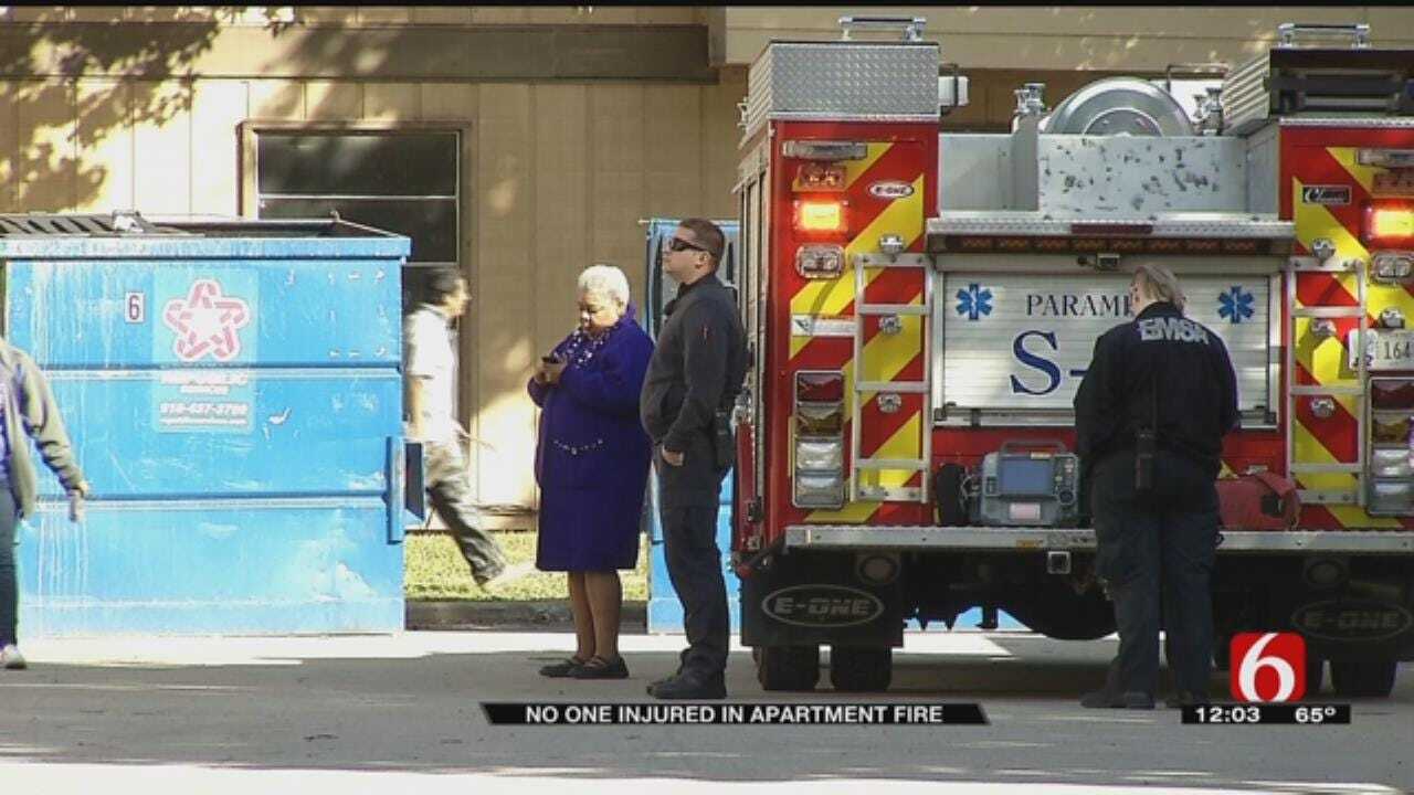 Tulsa Fire Crews Put Out Apartment Fire