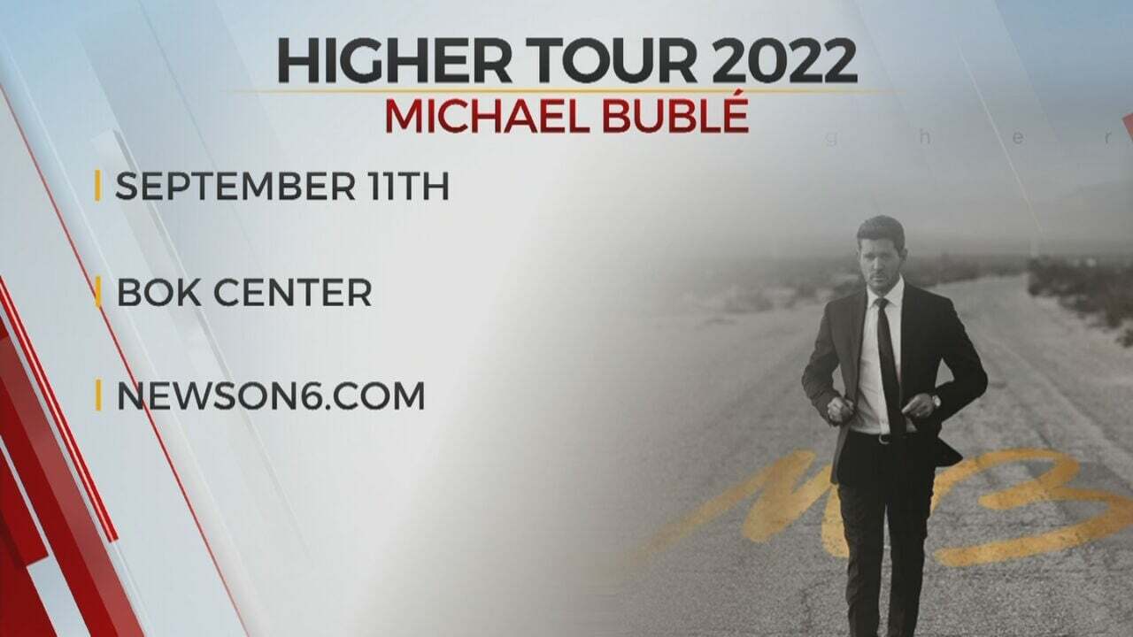 Watch: Michael Bublé Discusses His Upcoming Tulsa Performance 