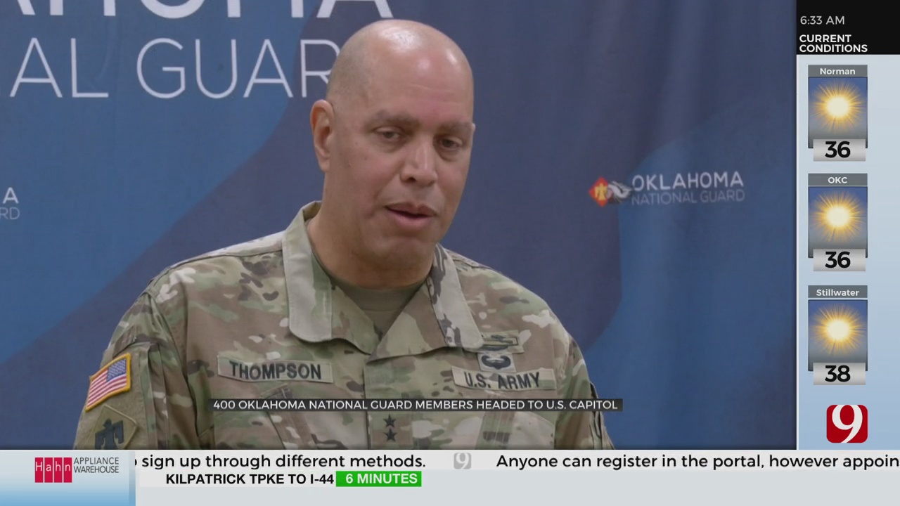 Oklahoma National Guard Presence Set To Be Larger Than Usual In Washington DC