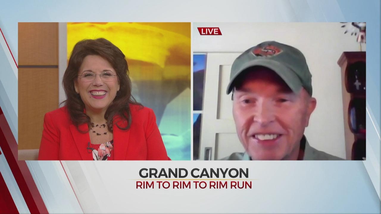 Tulsa Man Prepares To Complete 'Rim-To-Rim-To-Rim' Grand Canyon Challenge 