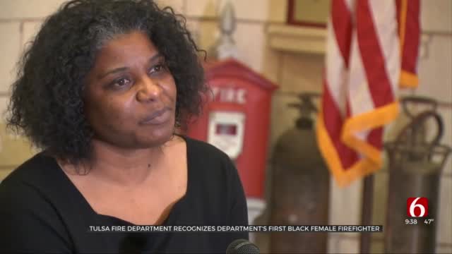 Tulsa Fire Recognizes Department’s First Black Female Firefighter