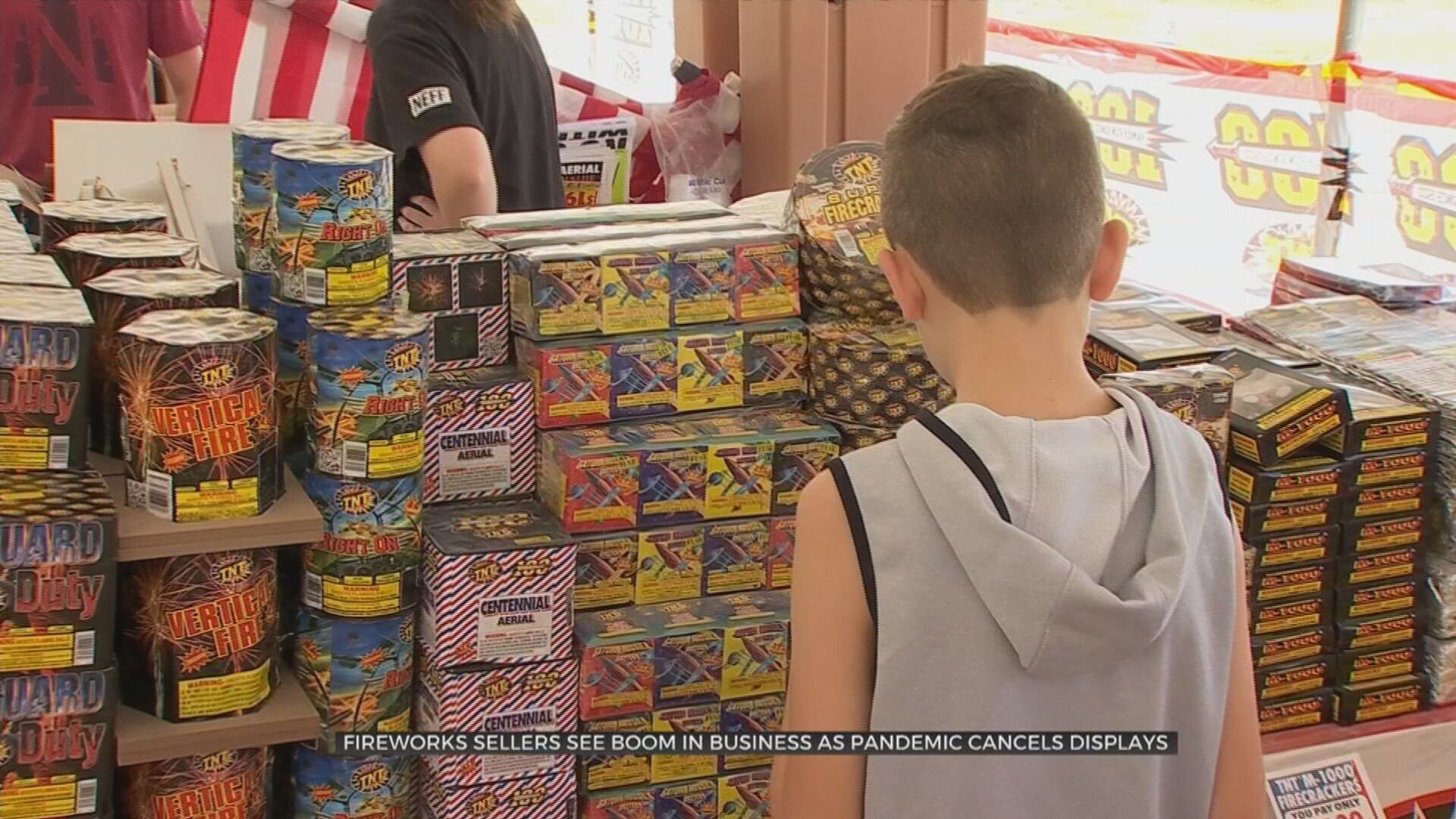 Oklahoma Firework Vendors See Increased Sales For Personal Use Due To Less Events
