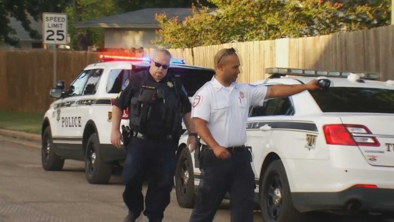 WEB EXTRA: Video From Scene Of Tulsa Knife Assault