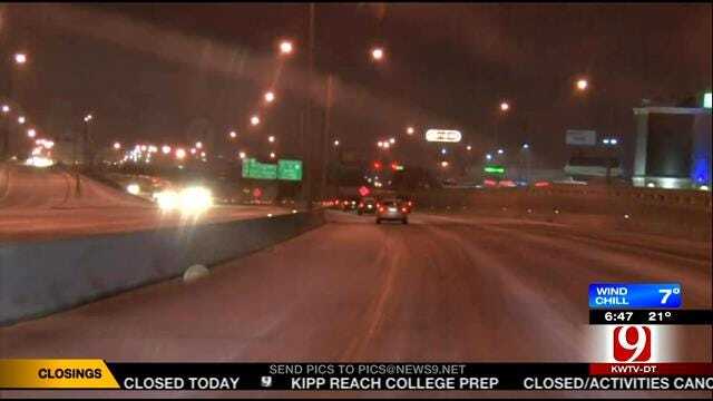 News 9 Storm Trackers Report On Road Conditions