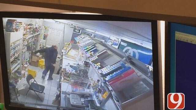Clerk Fights Back Against Armed Robber At NW OKC Convenience Store
