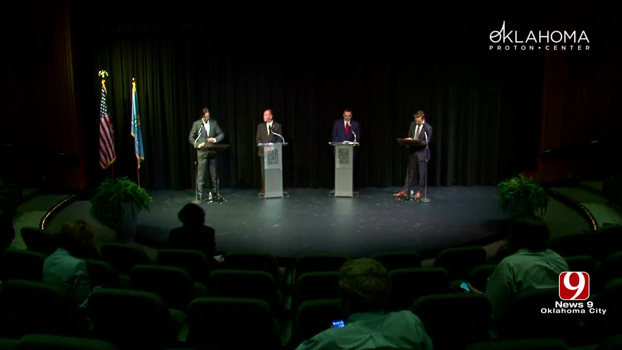GOP Treasurer Candidates Todd Russ & Clark Jolley Face Off In Debate