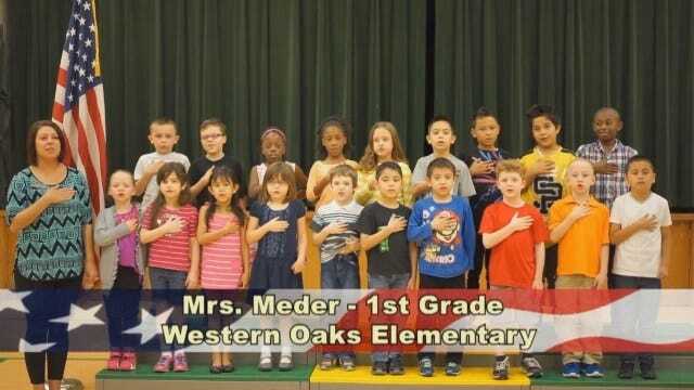 Mrs. Meder's 1st Grade Class At Western Oaks Elementary School