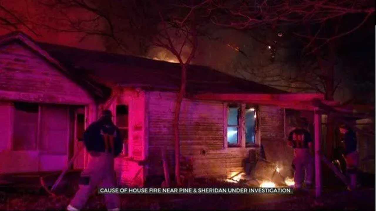 Fire Marshal Investigating If Fireworks Caused House Fire Near Tulsa Airport