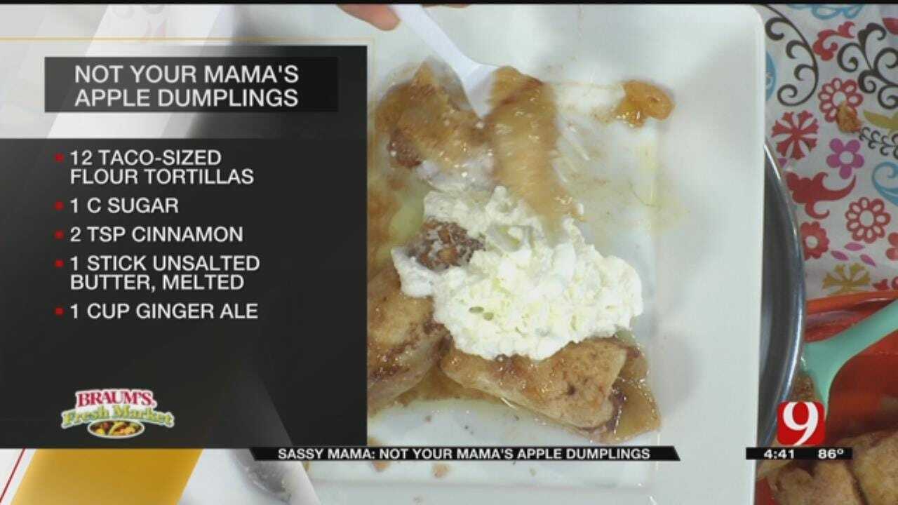 Not Your Mamas Apple Dumplings