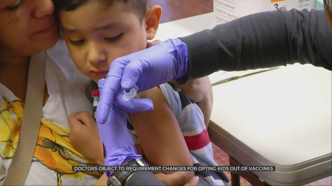 Group Of Oklahoma Doctors Object To Proposed Vaccination Rule Change