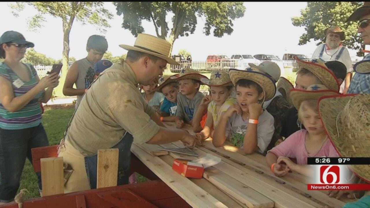 Kids Return To Frontier Days At Will Rogers Ranch In Oologah
