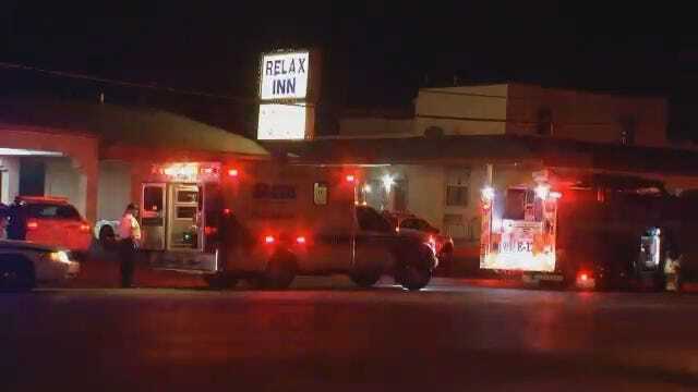 WEB EXTRA: Video From Scene Of Tulsa Motel Shooting