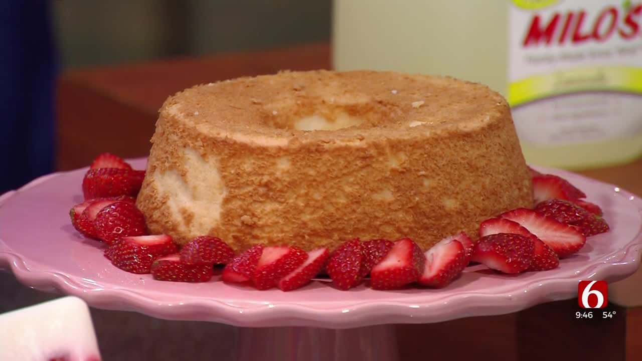 Watch: Natalie Mikles With Made In Oklahoma Shares Recipes For Angel Food Cake, Strawberry Lemonade Creamsicles