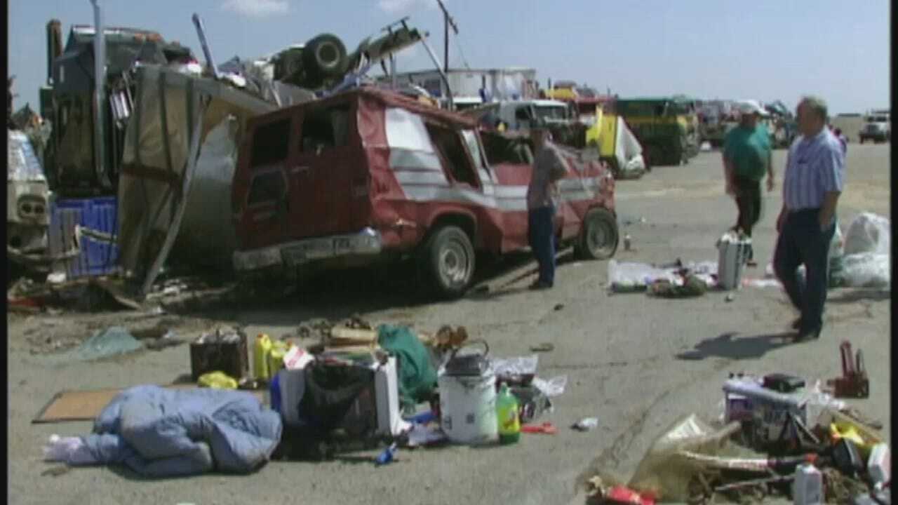 WEB EXTRA: Video From The Aftermath Of Catoosa's Deadly Tornadoes