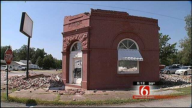 Historic Building Collapses In Chouteau