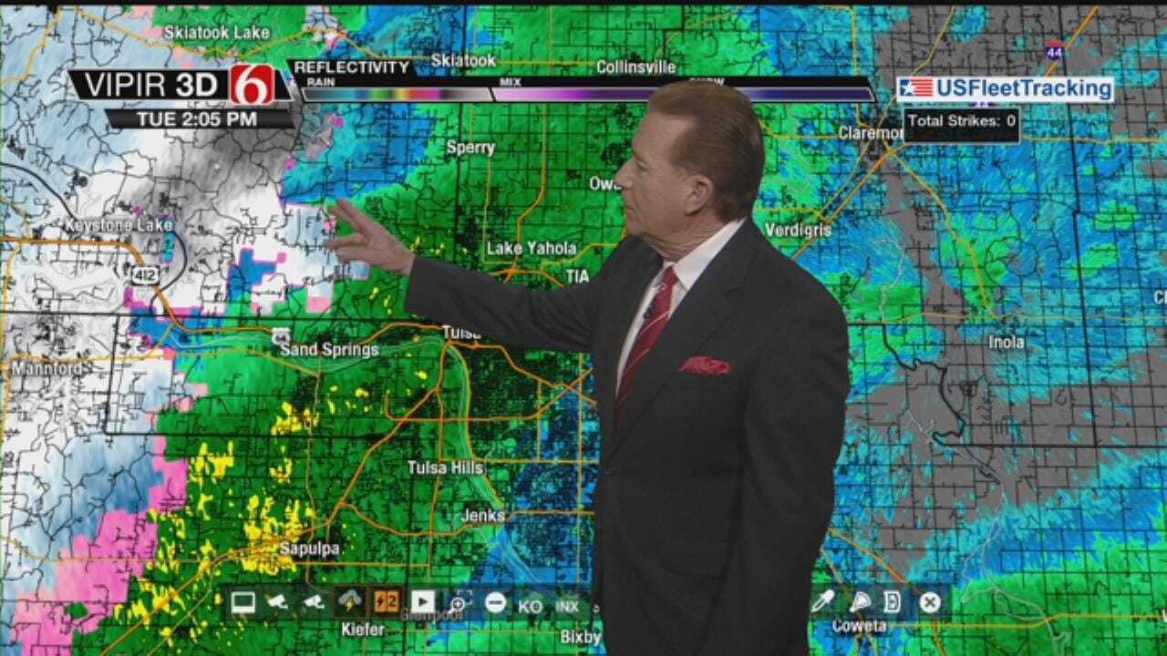 Tuesday Afternoon Winter Weather Update With Travis Meyer