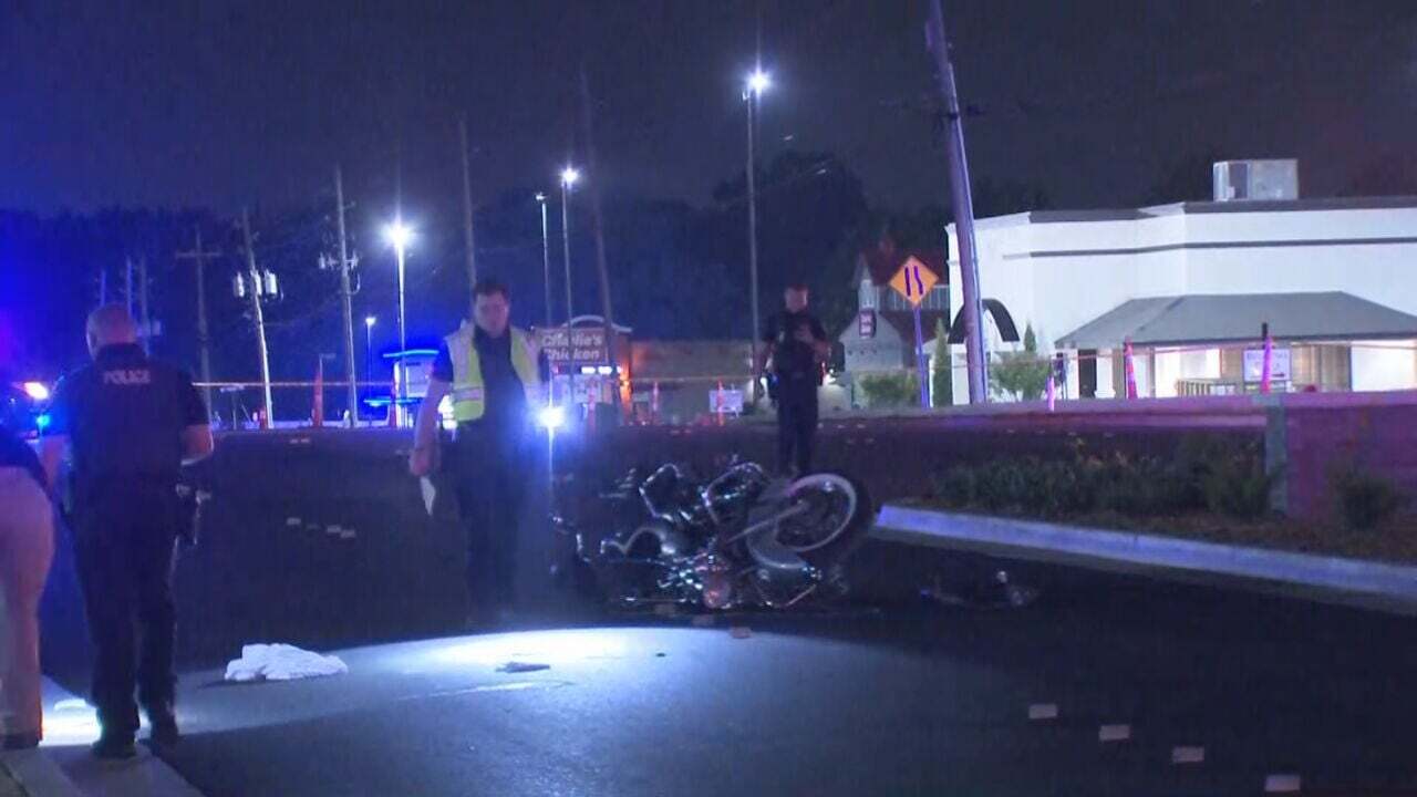 1 Dead After Motorcycle Crash In Broken Arrow 