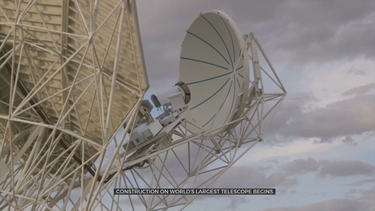 Construction Begins On World's Largest Radio Telescope