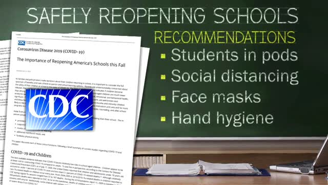 New CDC Guidelines Emphasize Schools Reopening In The Fall
