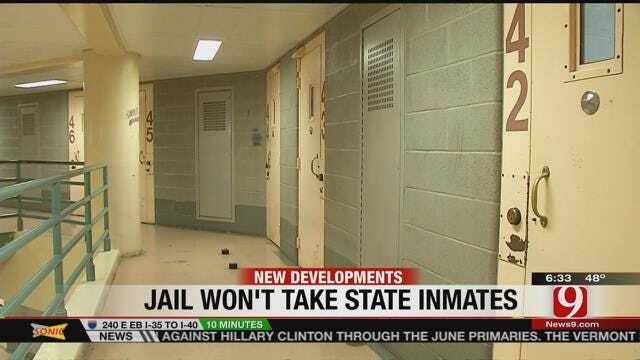 DOC To Stop Sending State Inmates To Oklahoma County Jail