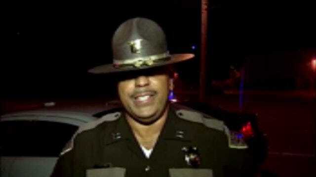 WEB EXTRA: Oklahoma Highway Patrol Captain Jerry Reagan Talks About DUI Checkpoint