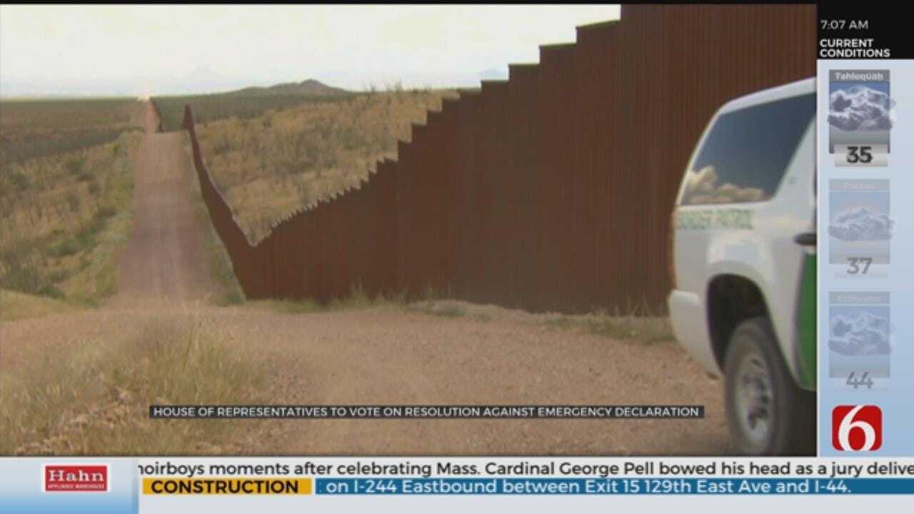 House Representatives Expected To Pass Bill Against Border Emergency Declaration