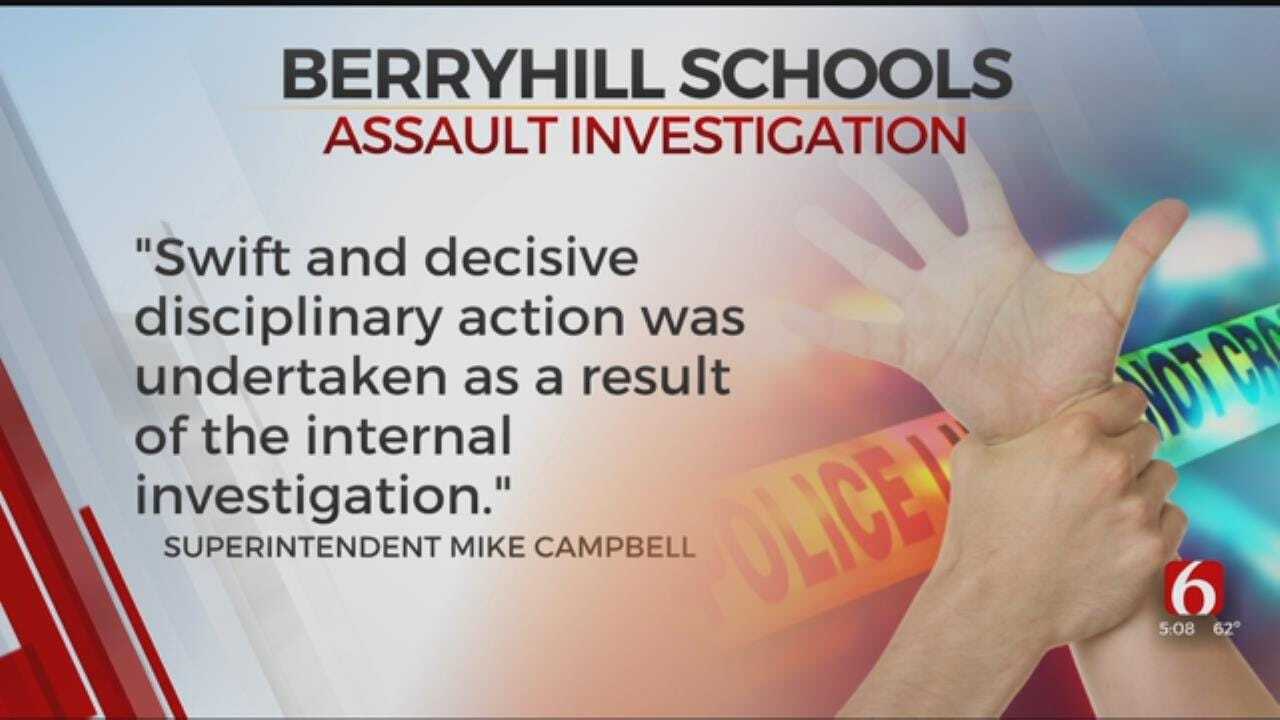 Tulsa County Sheriff's Office Investigate Report Of Assault At Berryhill Schools
