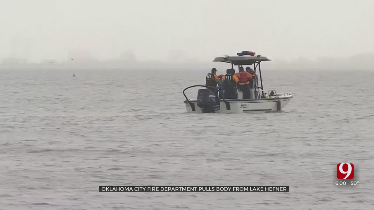 OKCFD Makes Heartbreaking Discovery, Recovers Body From Lake Hefner