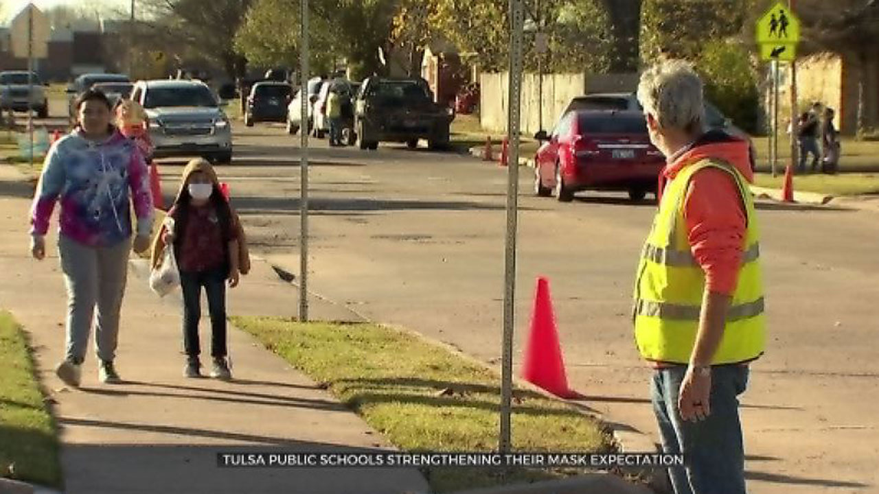 Tulsa Public Schools' In-School Mask Mandate Starts Tuesday