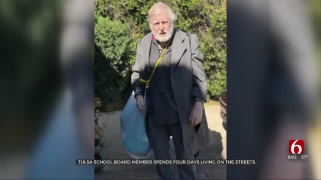 ‘They Look Through You’: Tulsa School Board Member Spends 4 Days Living On Streets 