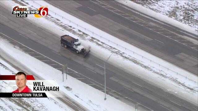 Osage SkyNews 6 HD Checks Out Road Conditions Across Tulsa