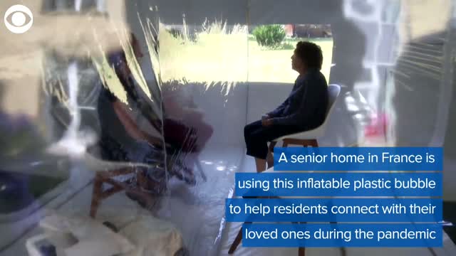 WATCH: 'Happiness Bubble' Brings Seniors Closer To Families