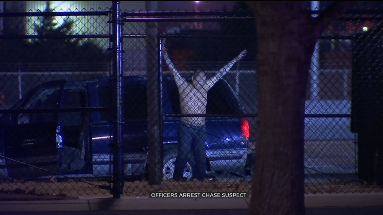 Man Arrested After Allegedly Leading Oklahoma City Police On Overnight Chase
