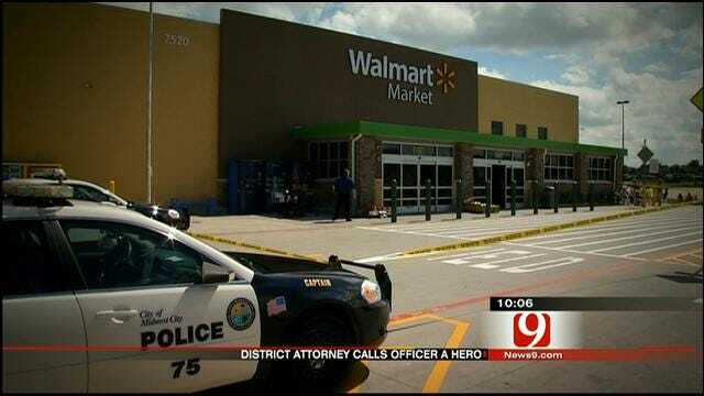 District Attorney: MWC Officer Justified In Shooting Kidnapper At Store