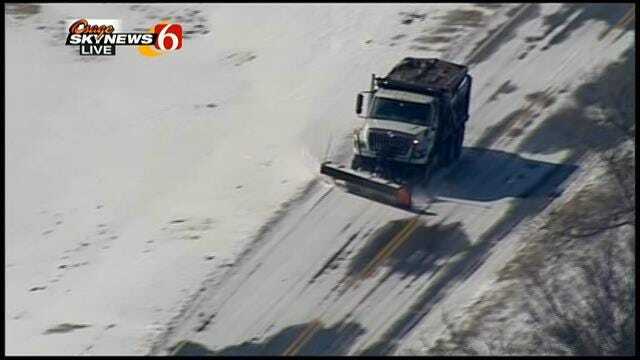 WEB EXTRA: Osage Skynews 6 Watches Snow Plow At Work