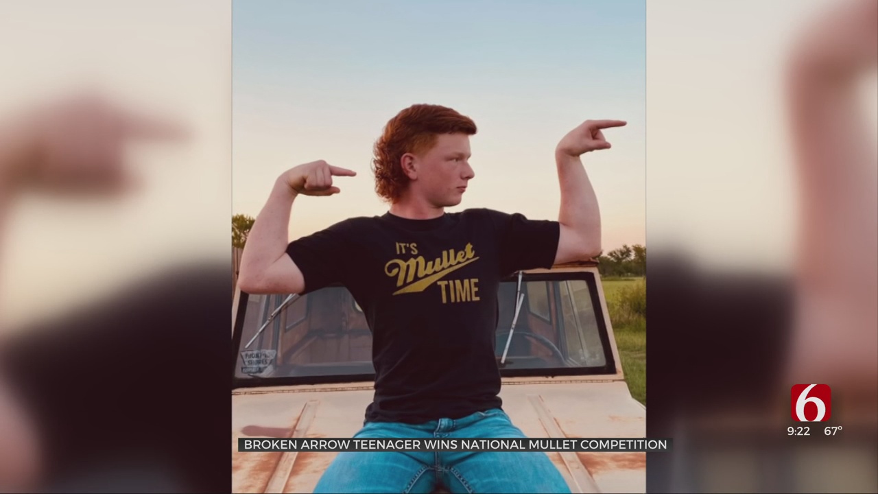 Broken Arrow Teenager Wins National Mullet Competition 