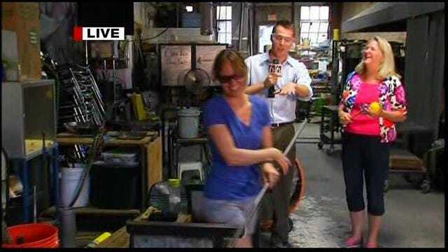 Glass Blowing Classes In Tulsa's Brady District