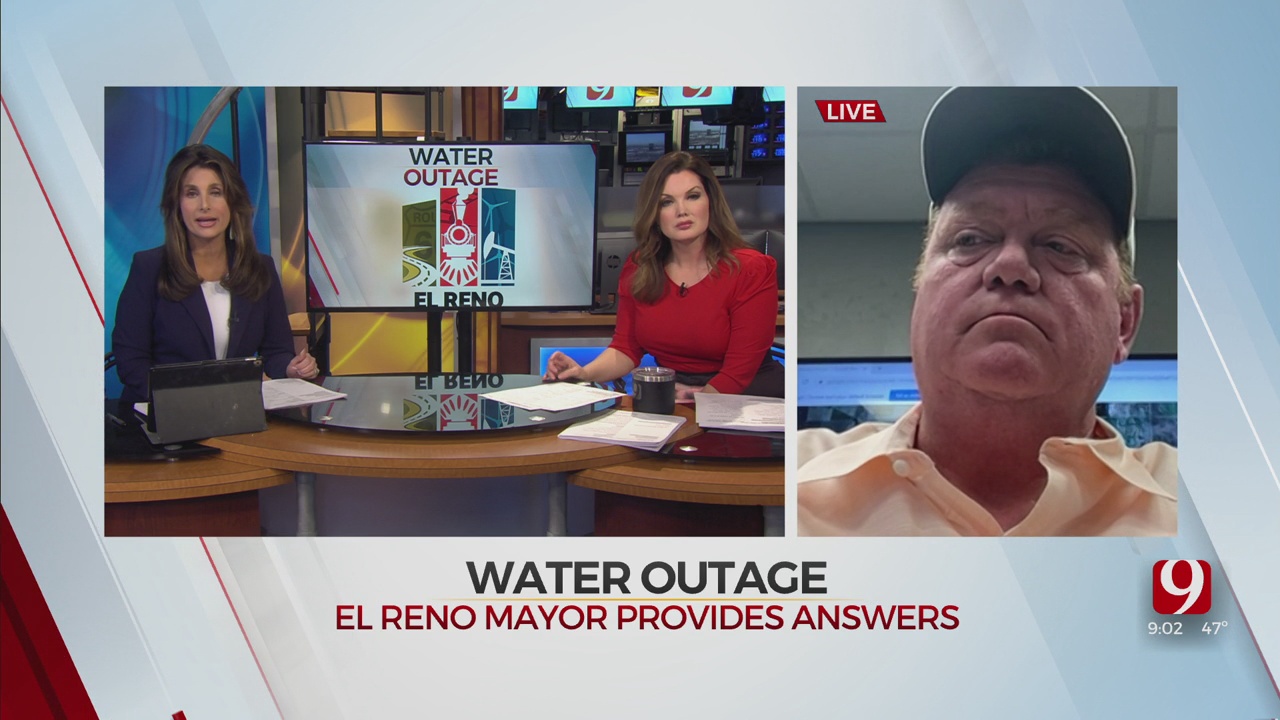 WATCH: El Reno Mayor On City Water Outage 