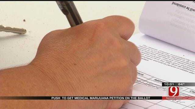 Medical Marijuana Supporters Hit The Streets For Signatures