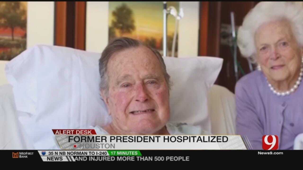 Former Pres. George H.W. Bush Hospitalized